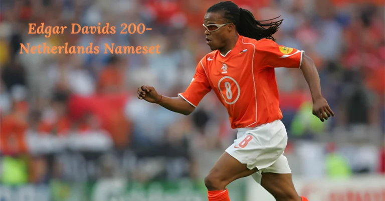 Edgar Davids 200- Netherlands Nameset: The Fusion of Talent and Cultural Identity in Football